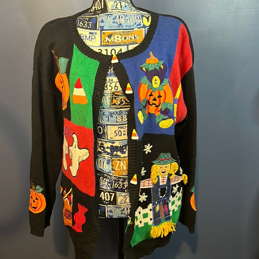 Halloween Cardigan XL Super Cute